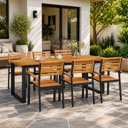 Enhance Your Outdoor Space with a Solid Wood Dining Table
