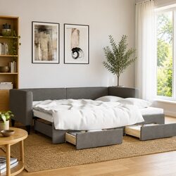 Transform Your Space with a Grey Daybed and Trundle