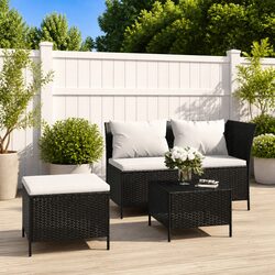 Stylish 3 Piece Garden Lounge Set for Your Outdoor Oasis