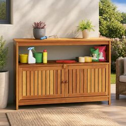 Enhance Your Space with a Rustic Garden Console Table