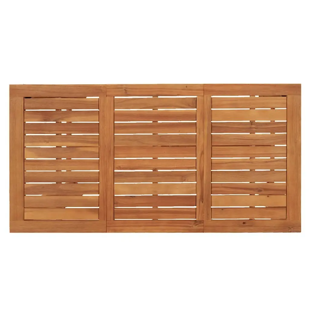 Garden Bar Table 120x60x105 cm Solid Acacia Wood Brown Outdoor Indoor Dining