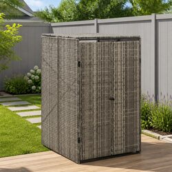 Elevate Your Outdoor Space with a Stylish Bin Shed