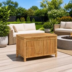 Enhance Your Outdoor Space with a Bamboo Storage Box