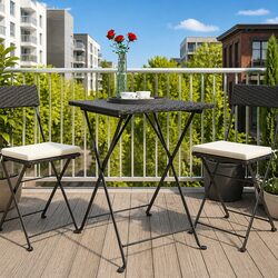 Stylish Folding Bistro Table - Perfect for Outdoor Spaces