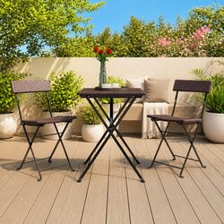 Enhance Your Outdoor Space with Folding Bistro Chairs 2pcs