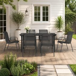 7 Piece Outdoor Furniture Set for Enhanced Patio Experience