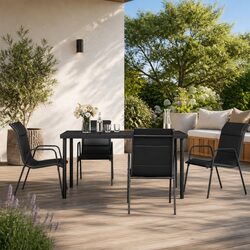 Elevate Your Outdoor Space with This 5-Piece Dining Set
