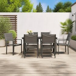 Enhance Your Outdoor Area with a 7-Piece Dining Set