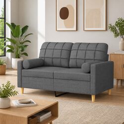 Enhance Your Living Space with this Grey Lounge Sofa