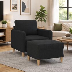 Enhance Your Living Space with a Stylish Black Sofa Chair