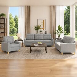 Elevate Your Living Space with a Grey Sofa Set
