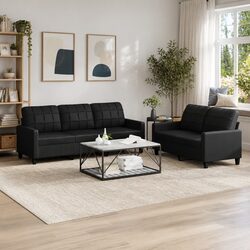 Enhance Your Living Room with This Stylish Sofa Set
