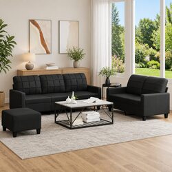 Enhance Your Living Space with This 3 Piece Sofa Set