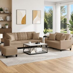Comfortable 3 Piece Sofa Set for a Cozy Living Space