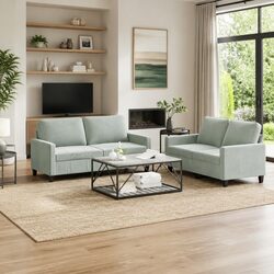 Elevate Your Space with a Stylish 2 Piece Sofa Set