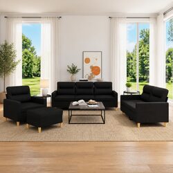 Enhance Your Living Space with This 4 Piece Sofa Set