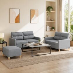 Transform Your Living Room with this 3 Piece Sofa Set