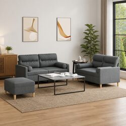 Stylish Grey Lounge Couch Set for Cozy Living Spaces