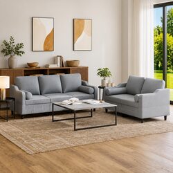 Elevate Your Living Room with a Grey Sofa Set