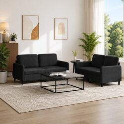 Enhance Your Living Room with a Velvet Sofa Set