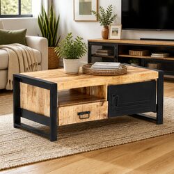 Enhance Your Living Room with this Stylish Coffee Table