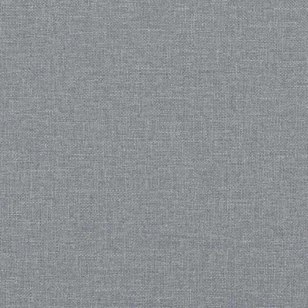 Fabric Sofa Set 2 Piece Light Grey Durable Construction Thickly Padded