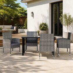 Enhance Your Outdoor Dining Experience with 5 Piece Set