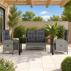 4 Piece Outdoor Dining Set for Stylish Gatherings