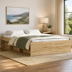 Stylish Bed Frame with Storage Options for Your Bedroom