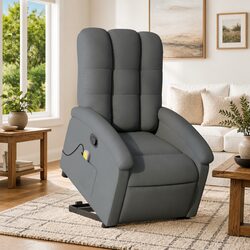 Grey Fabric Recliner Chair for Enhanced Living Spaces