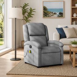 Enhance Your Living Space with the Grey Massage Recliner Chair