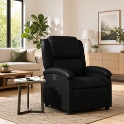 Stylish Black Recliner Chair for Ultimate Comfort