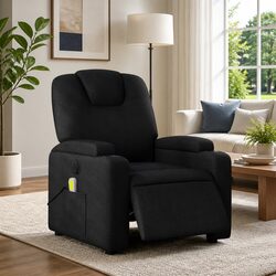 Enhance Your Space with the Black Electric Massage Recliner Chair