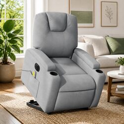 Transform Your Space with Grey Electric Recliner Chair