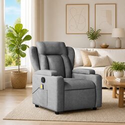 Enhance Your Living Space with a Grey Massage Recliner Chair