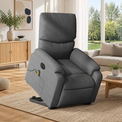 Electric Recliner Chair for Comfort and Relaxation in Grey