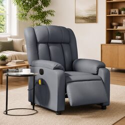 Enhance Your Living Space with Our Grey Massage Recliner Chair