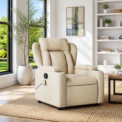 Transform Your Living Space with a Cream Massage Recliner