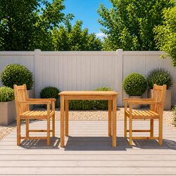 3 Piece Garden Dining Set to Elevate Your Outdoor Space