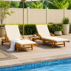 Enhance Your Outdoor Space with Two Sun Loungers