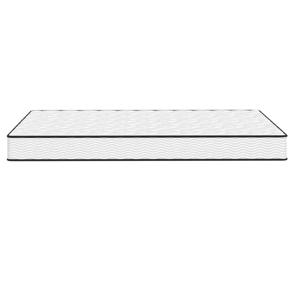 Bonnell Spring Mattress Double Size 137x190 cm Medium Firmness White Bedroom