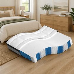Medium Plus Pocket Spring Mattress for Restful Nights 152x203cm