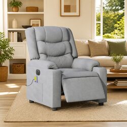 Elevate Your Living Space with Grey Massage Recliner