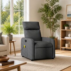 Enhance Your Home with a Stylish Grey Massage Recliner