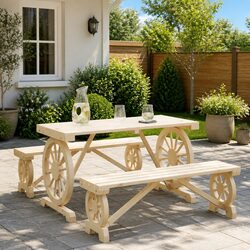 Enhance Your Outdoor Space with a 3 Piece Dining Set