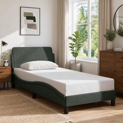 Elevate Your Bedroom with a Grey Bed Frame and Headboard