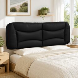 Enhance Your Bedroom Aesthetic with This Black Cushion