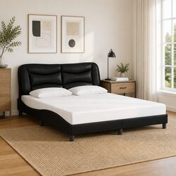 Enhance Your Bedroom with This Elegant Black Queen Bed Frame