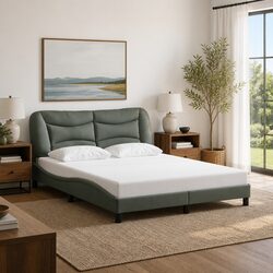 Elevate Your Bedroom with a Grey Queen Bed Frame