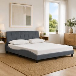 Modern Queen Bed Frame for a Cozy Bedroom Ambiance